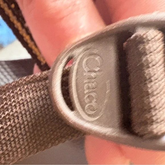 Chaco Women's Brown Strappy Sandals with Tan Accent - Picture 4 of 4